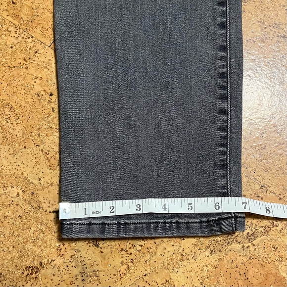 Everlane Wm’s High Rise Cigarette Buttonfly Jean In Washed Black NWT Sz 32 - Picture 14 of 14